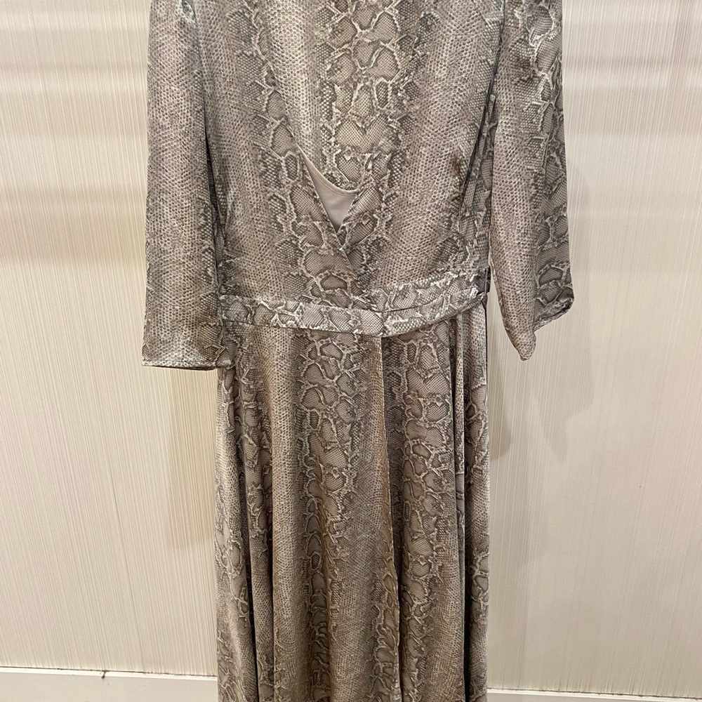 BCBG SNAKE PRINT DRESS
